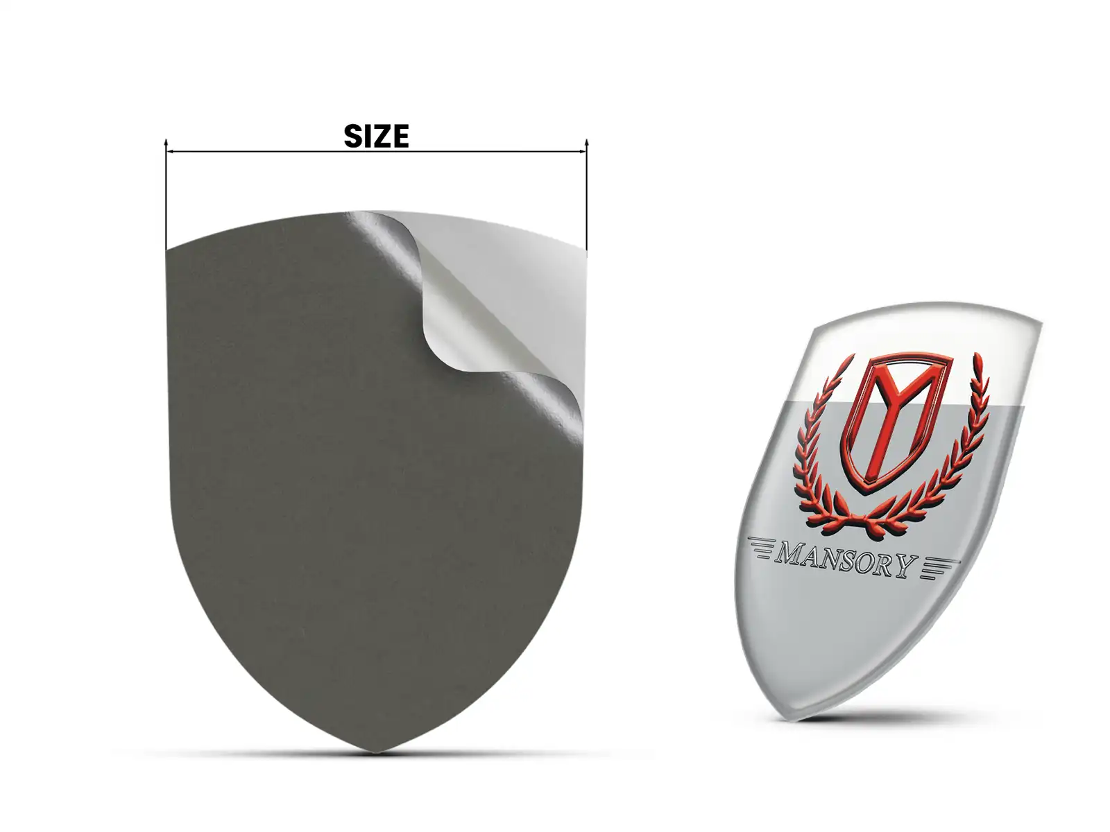Mansory Badge Auto Personalizzati Max Chic Pro Design